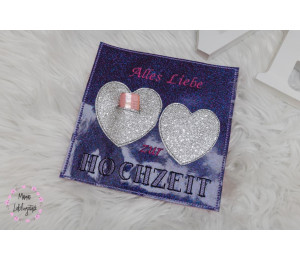 ADVENTSKALENDER 17. Dezember - Stickserie ITH Geschenkekarte Schlitz Baukasten